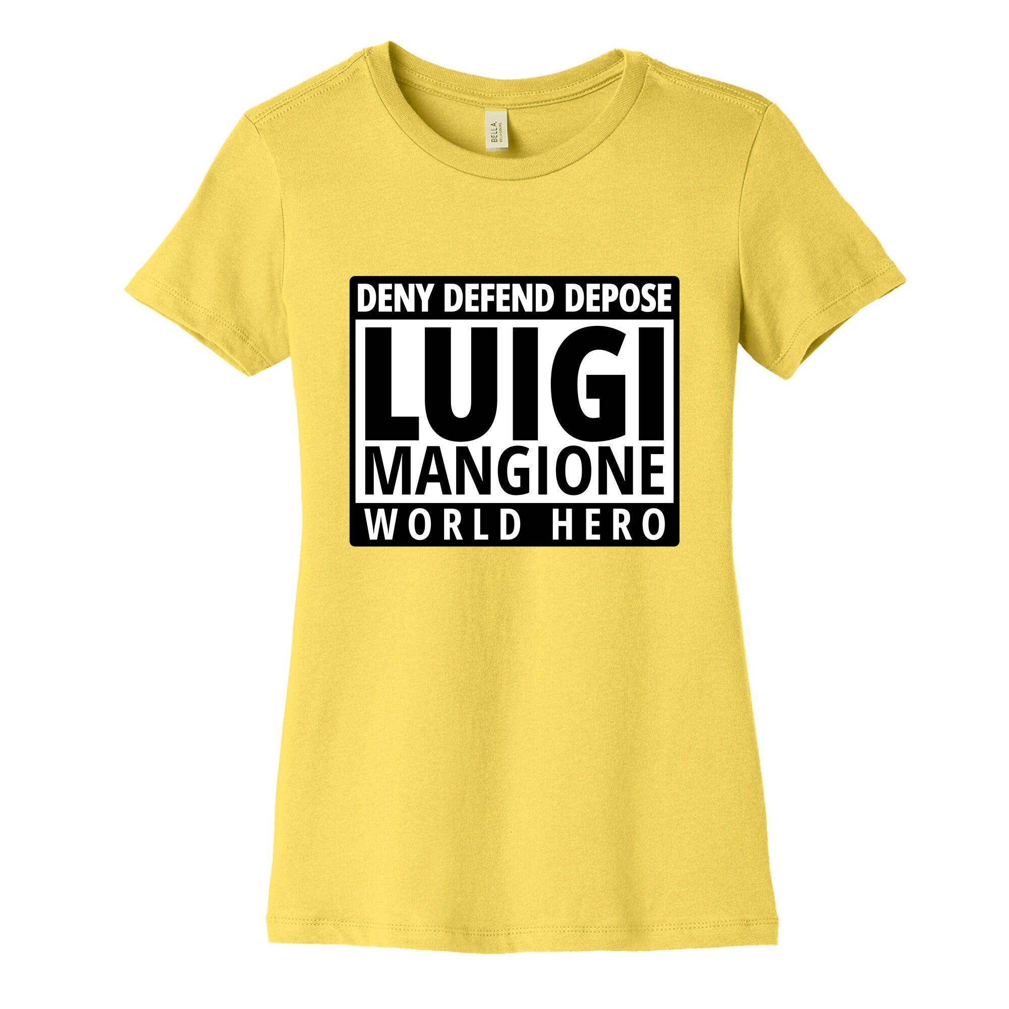 Luigi World Hero Womens Cotton Tee