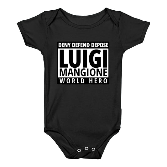 Luigi World Hero Baby One-Piece