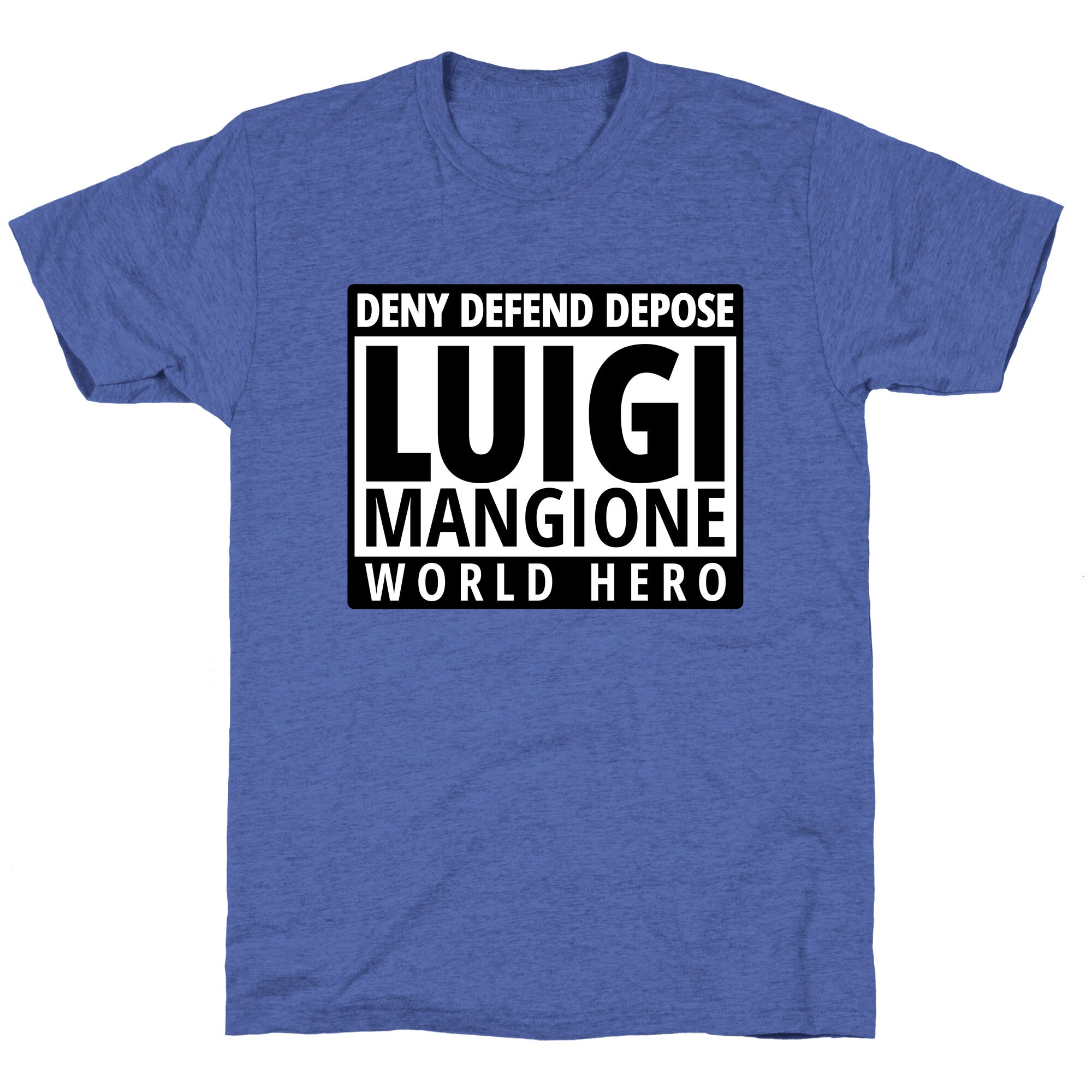 Luigi World Hero Unisex Triblend Tee
