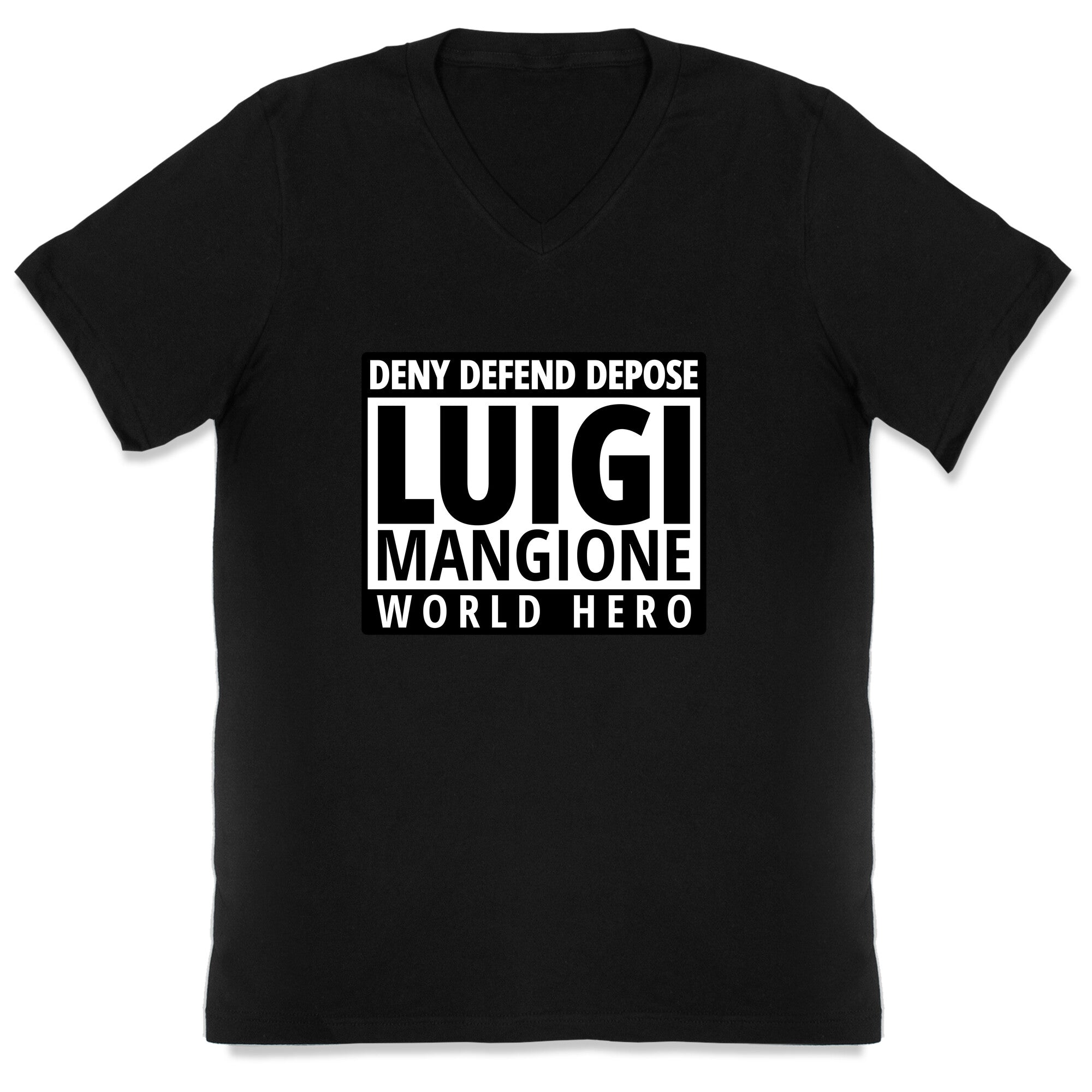 Luigi World Hero V-Neck