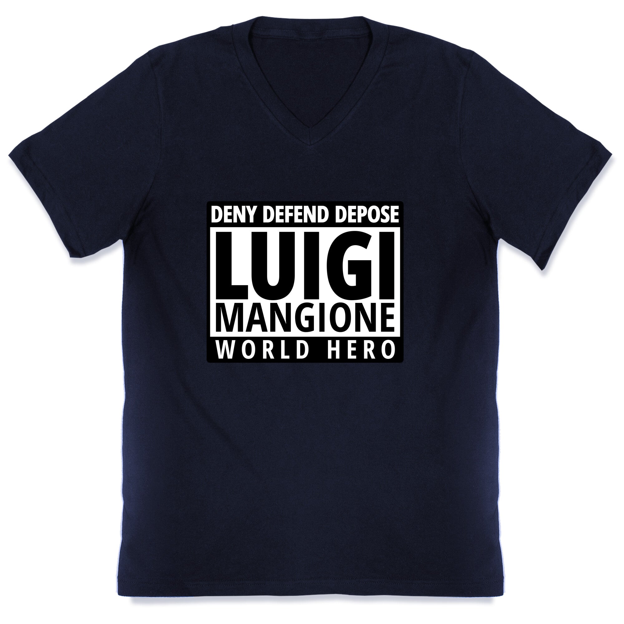 Luigi World Hero V-Neck
