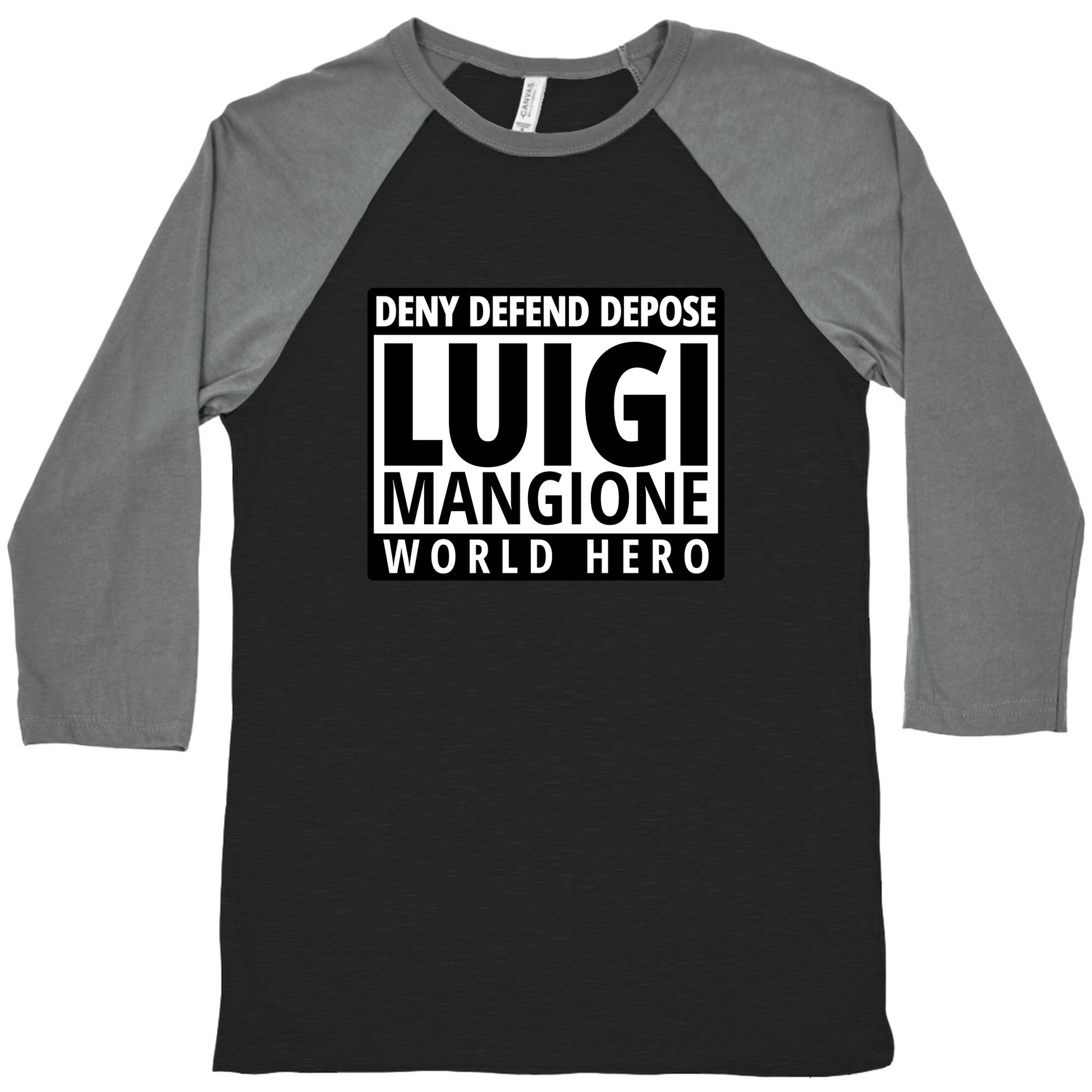 Luigi World Hero Baseball Tee