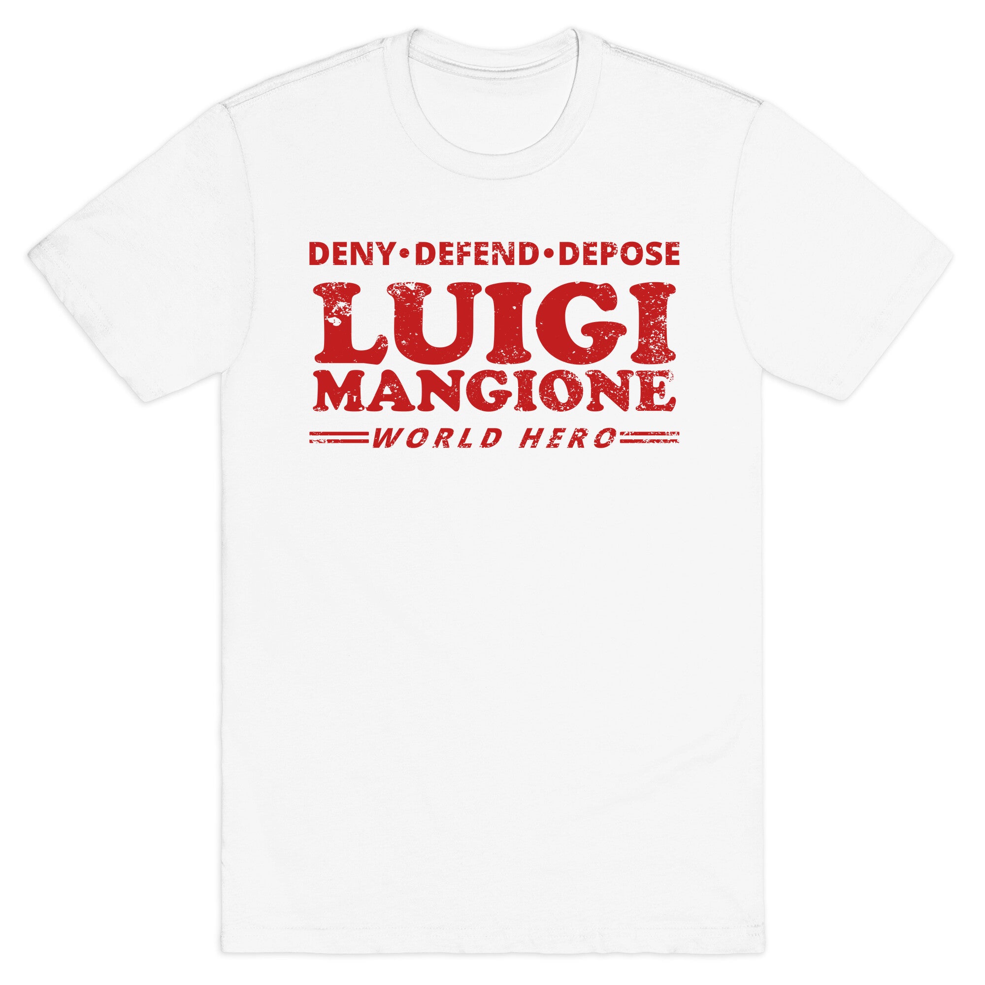 Luigi Mangione World Hero T-Shirt