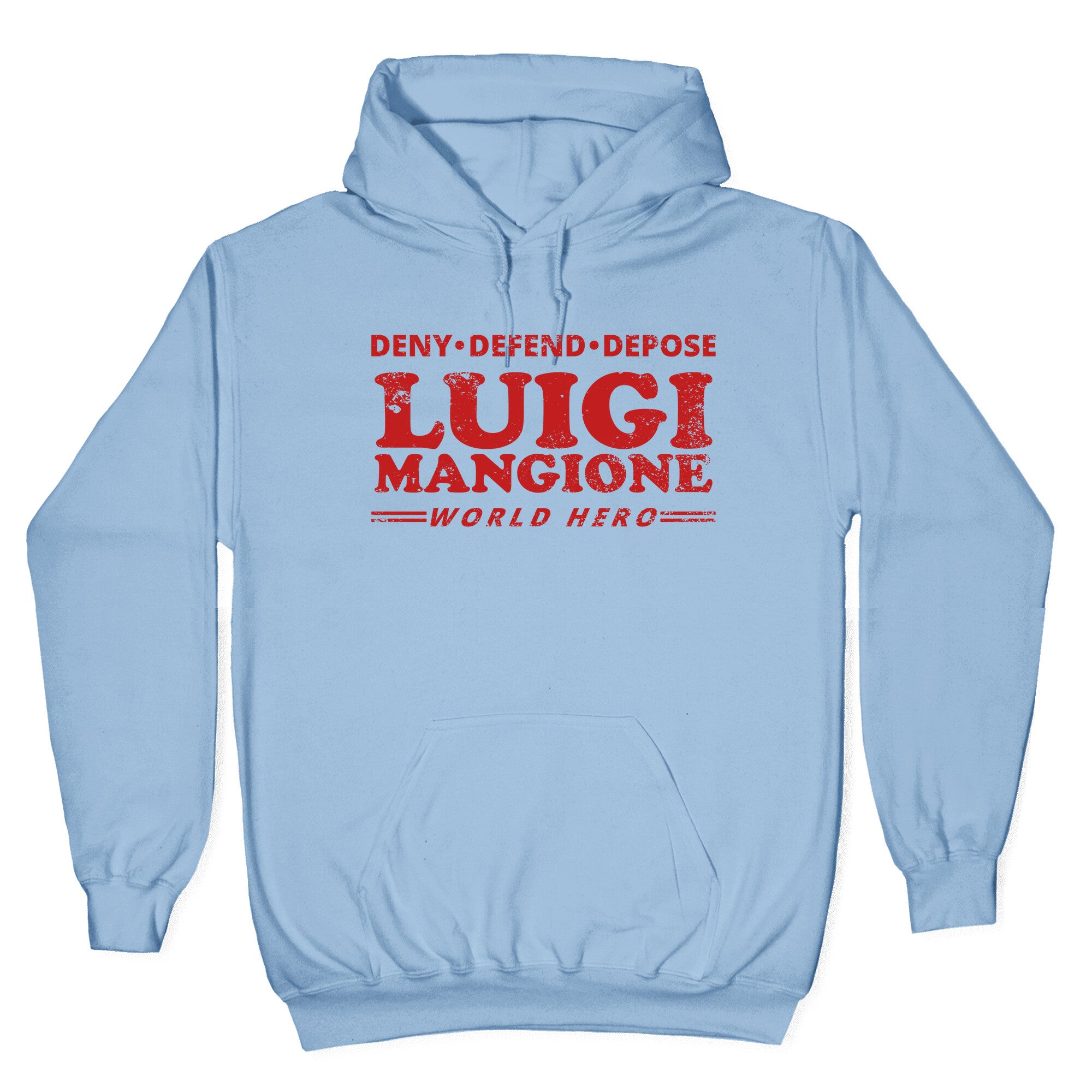 Luigi Mangione World Hero Hoodie