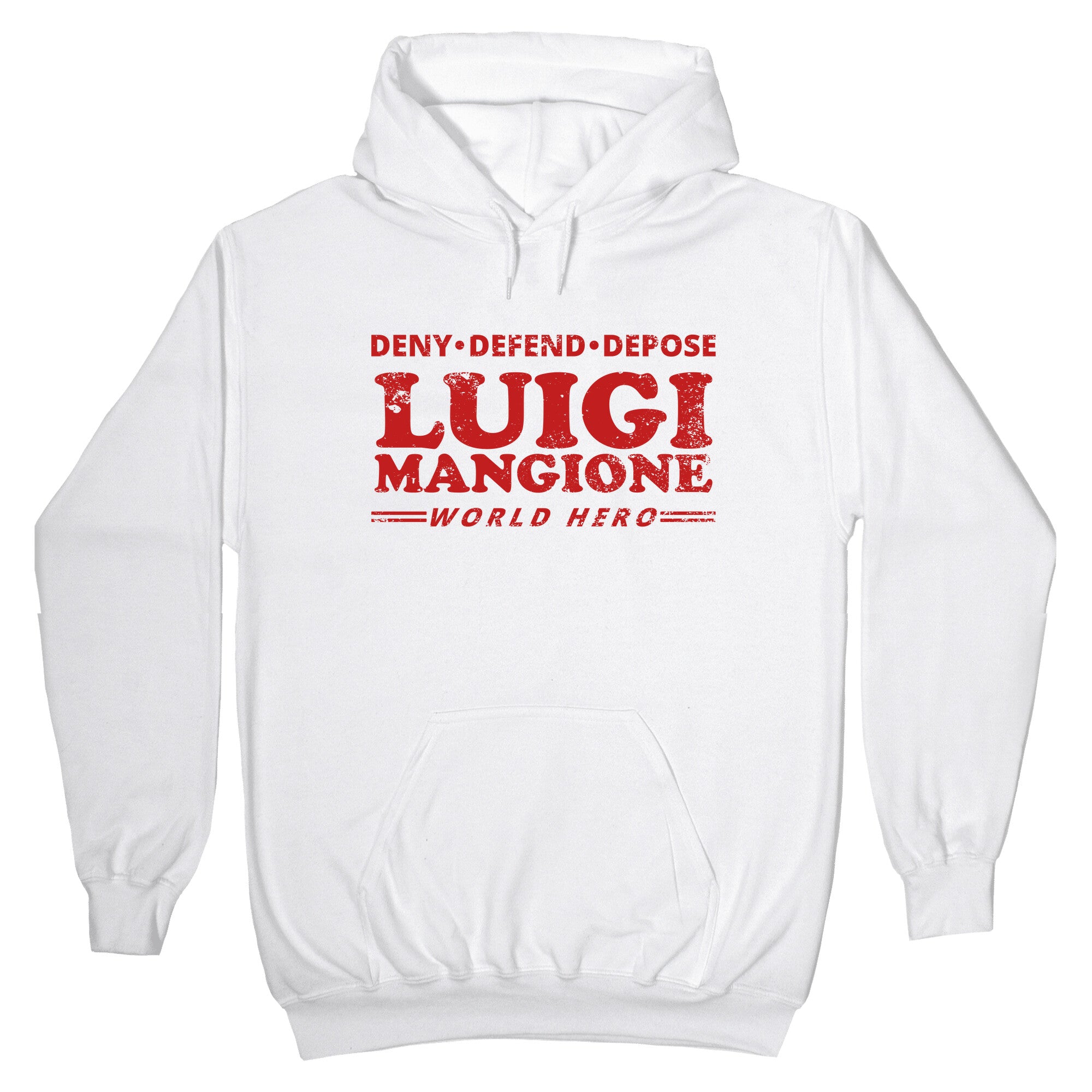 Luigi Mangione World Hero Hoodie