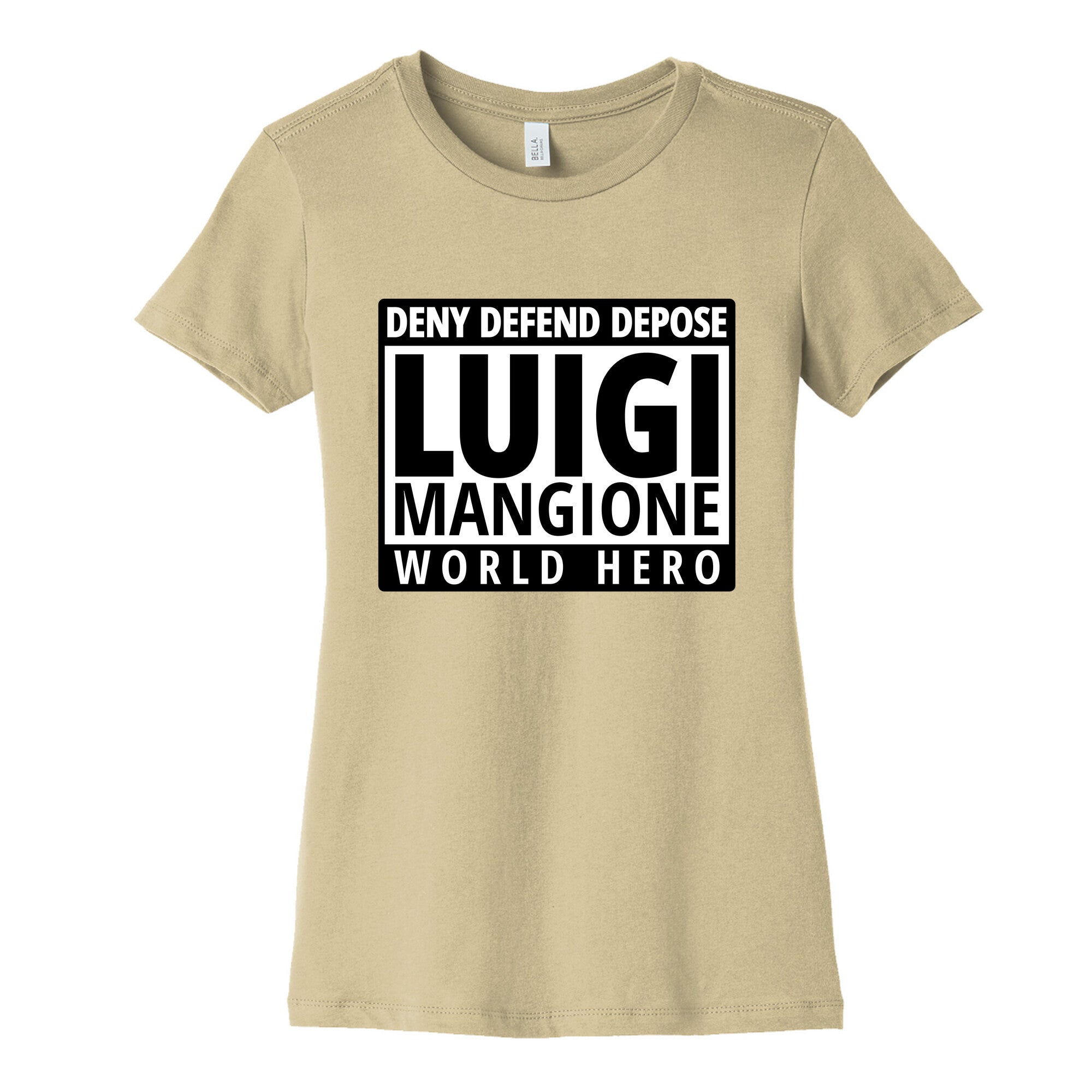 Luigi World Hero Womens Cotton Tee