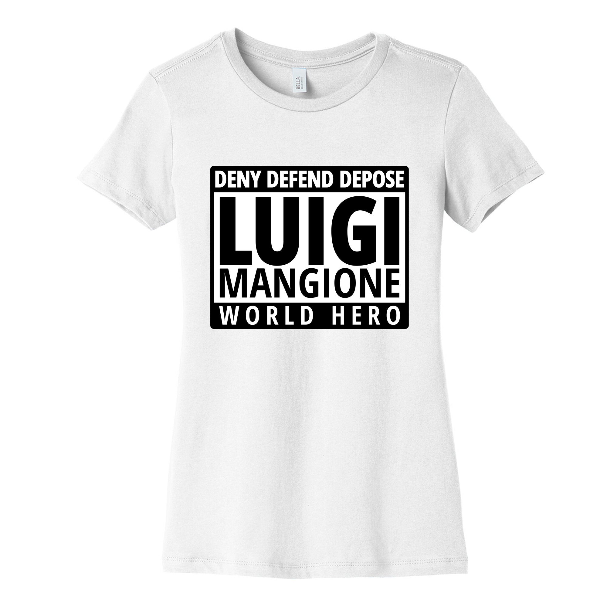 Luigi World Hero Womens Cotton Tee