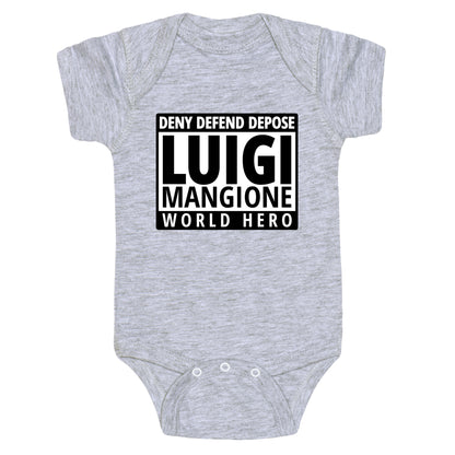 Luigi World Hero Baby One-Piece