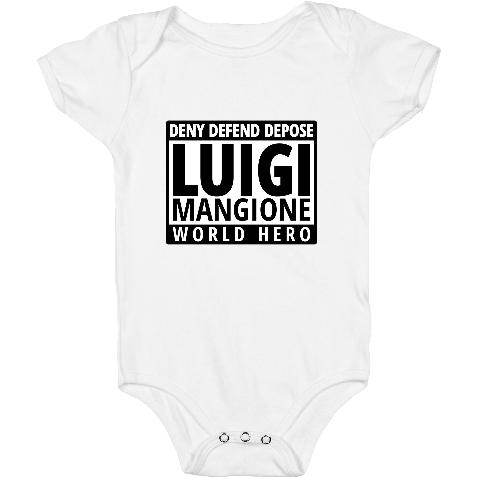 Luigi World Hero Baby One-Piece