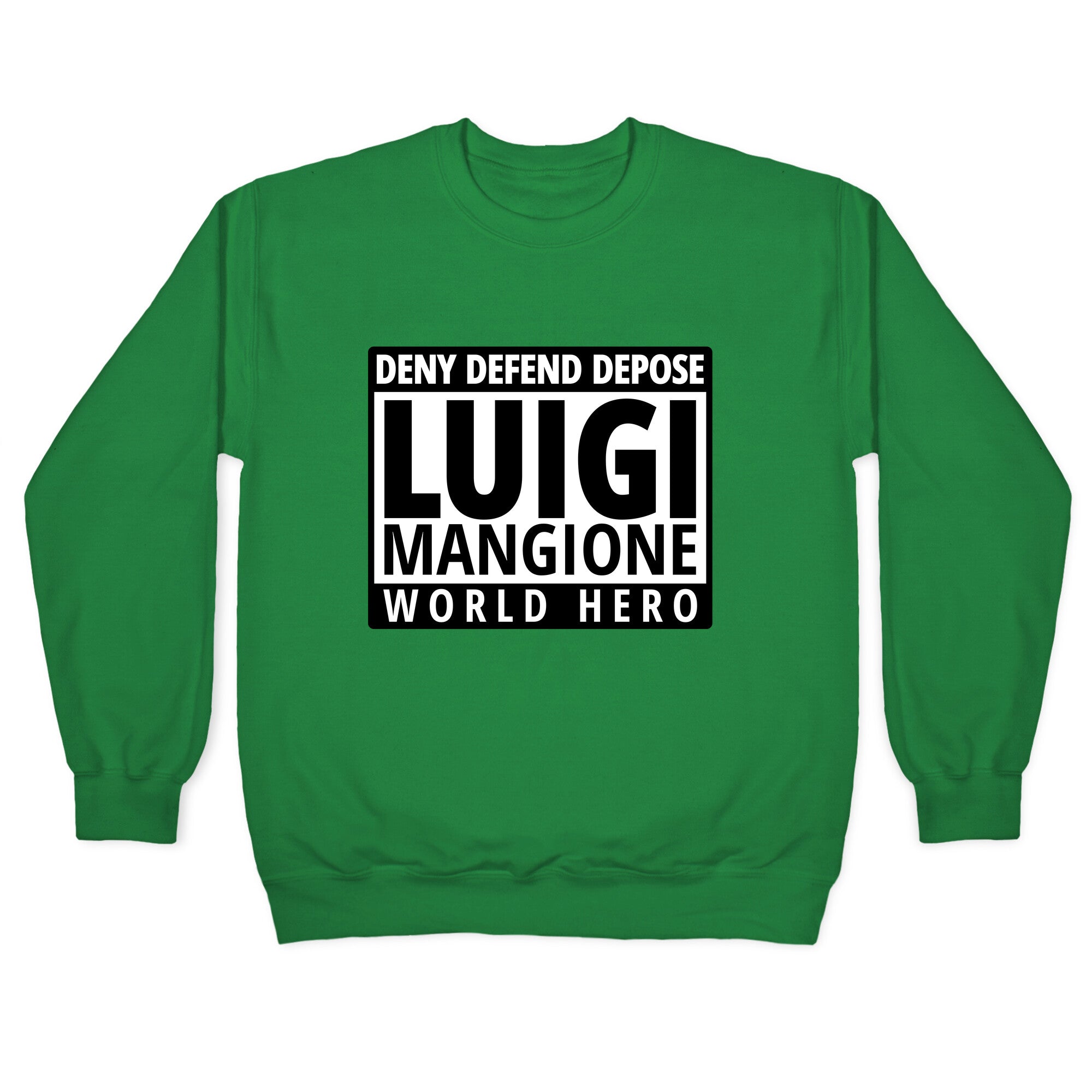 Luigi World Hero Crewneck Sweatshirt