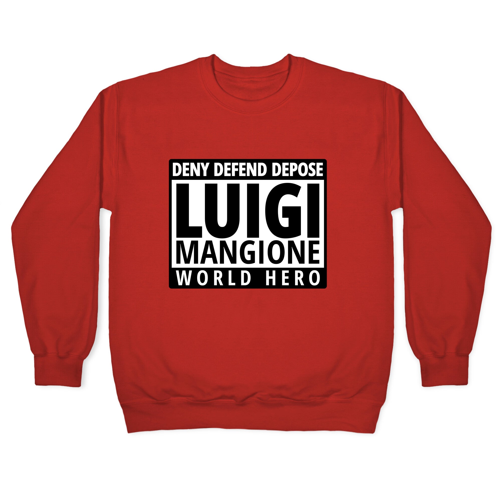 Luigi World Hero Crewneck Sweatshirt