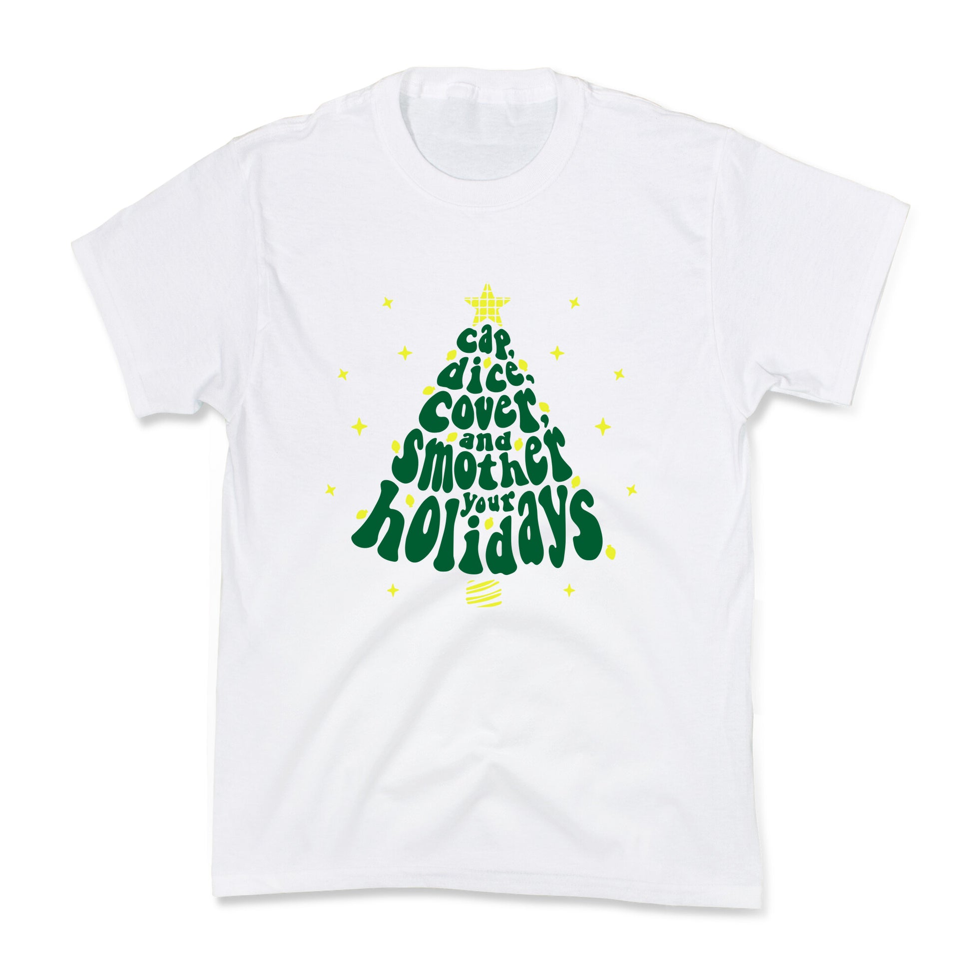 Waffle House Christmas Kids Tee