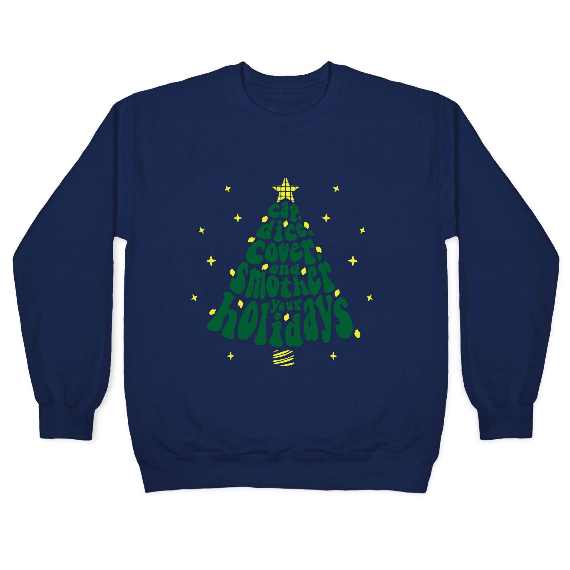 Waffle House Christmas Crewneck Sweatshirt