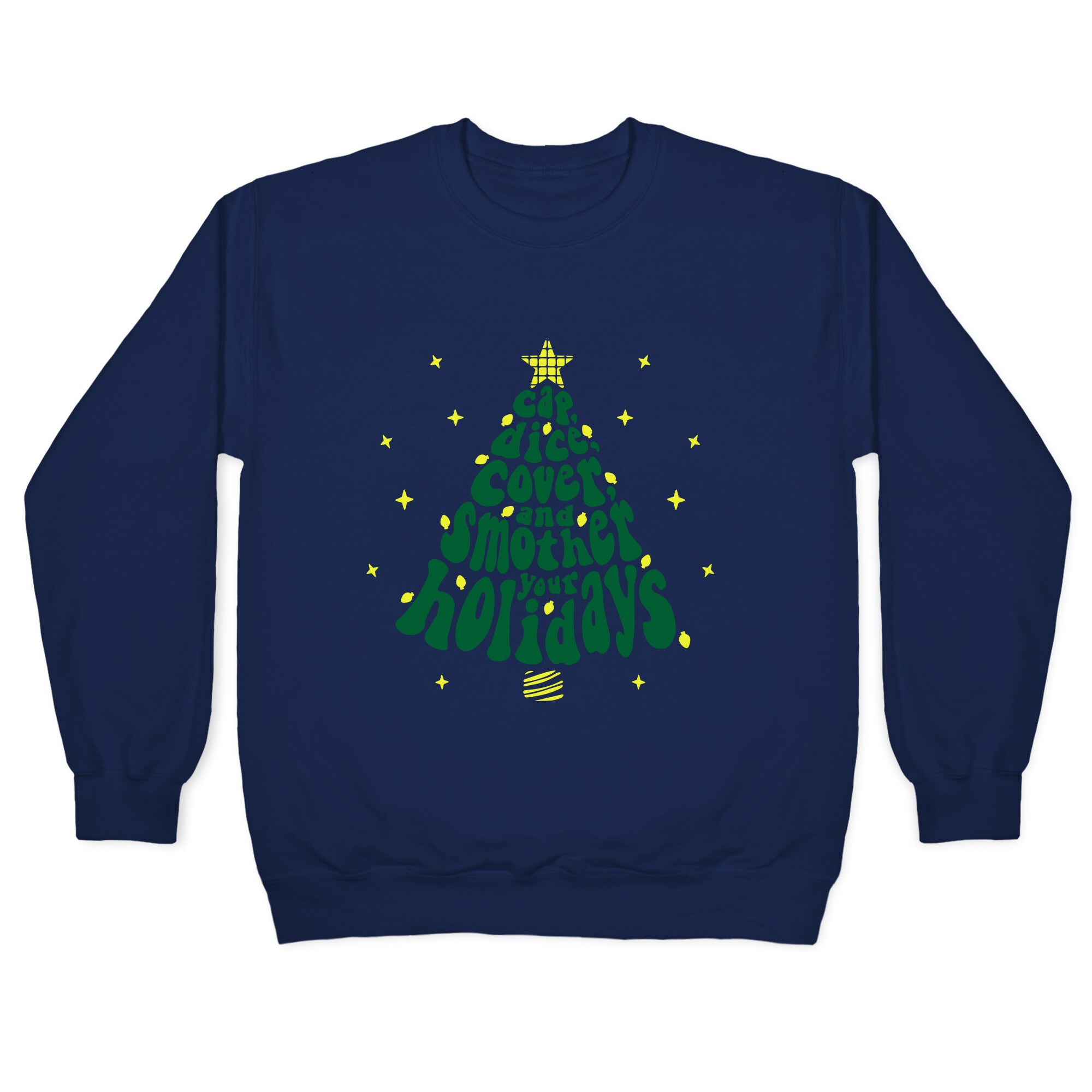 Waffle House Christmas Crewneck Sweatshirt