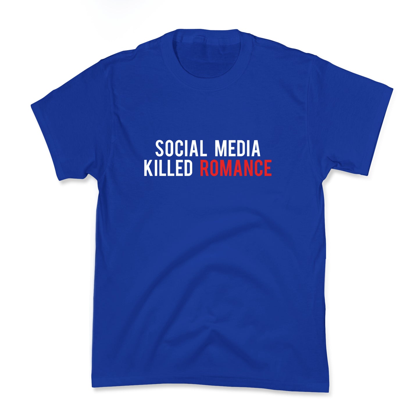 Social Media Killed Romance Kids Tee