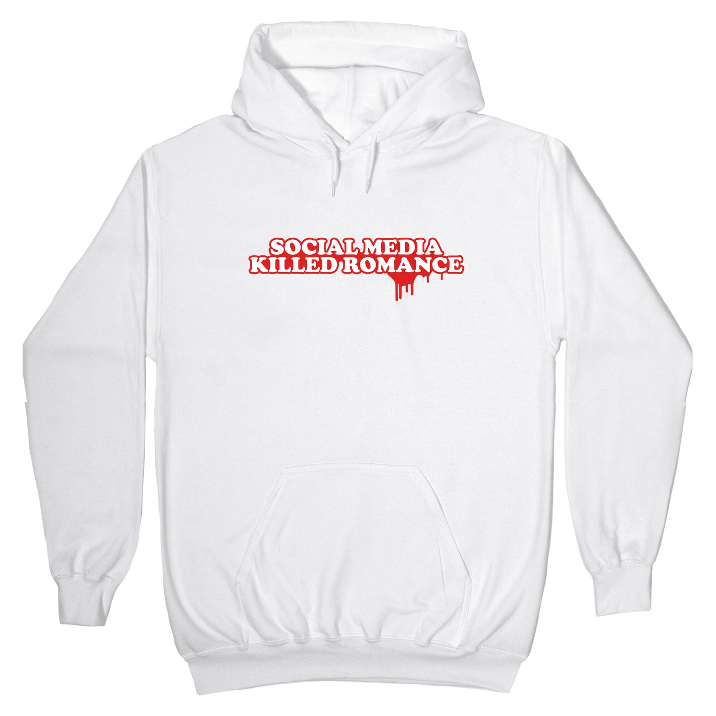 Social Media Killed Romance Hoodie