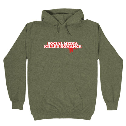 Social Media Killed Romance Hoodie