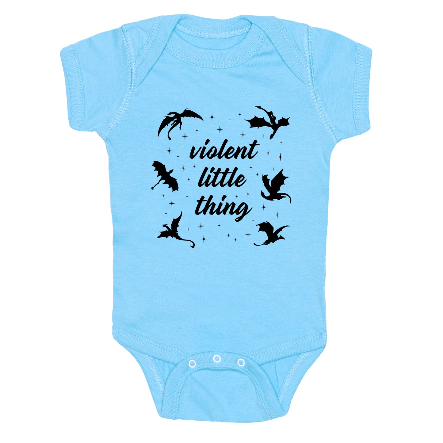 Fourth Wing Violent Little Thing Baby One-Piece