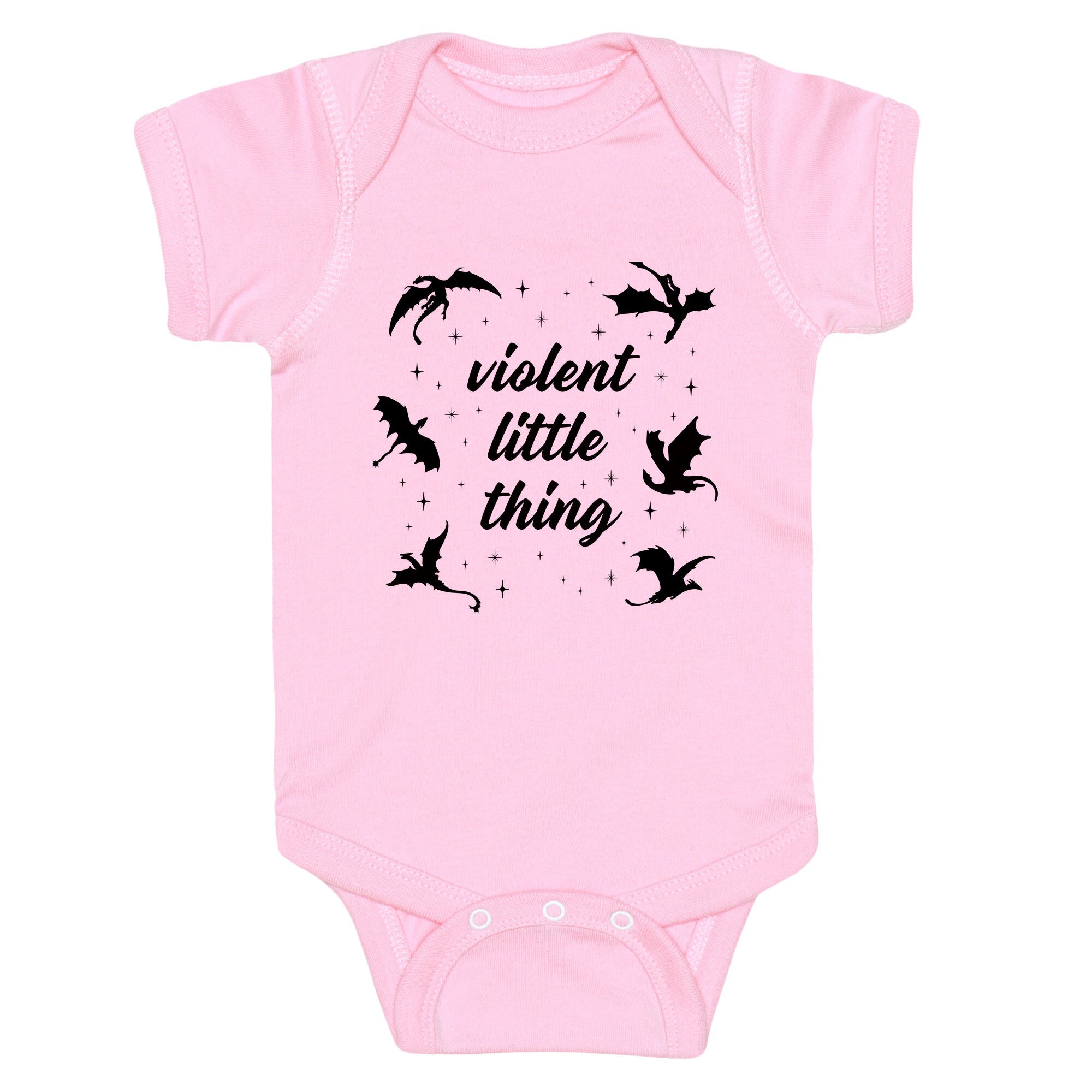 Fourth Wing Violent Little Thing Baby One-Piece