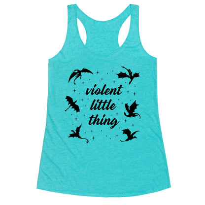 Fourth Wing Violent Little Thing Racerback Tank