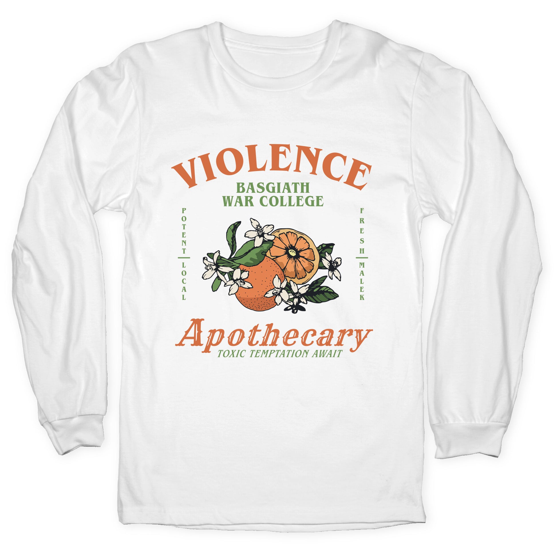 Fourth Wing Violence Apothecary Longsleeve Tee