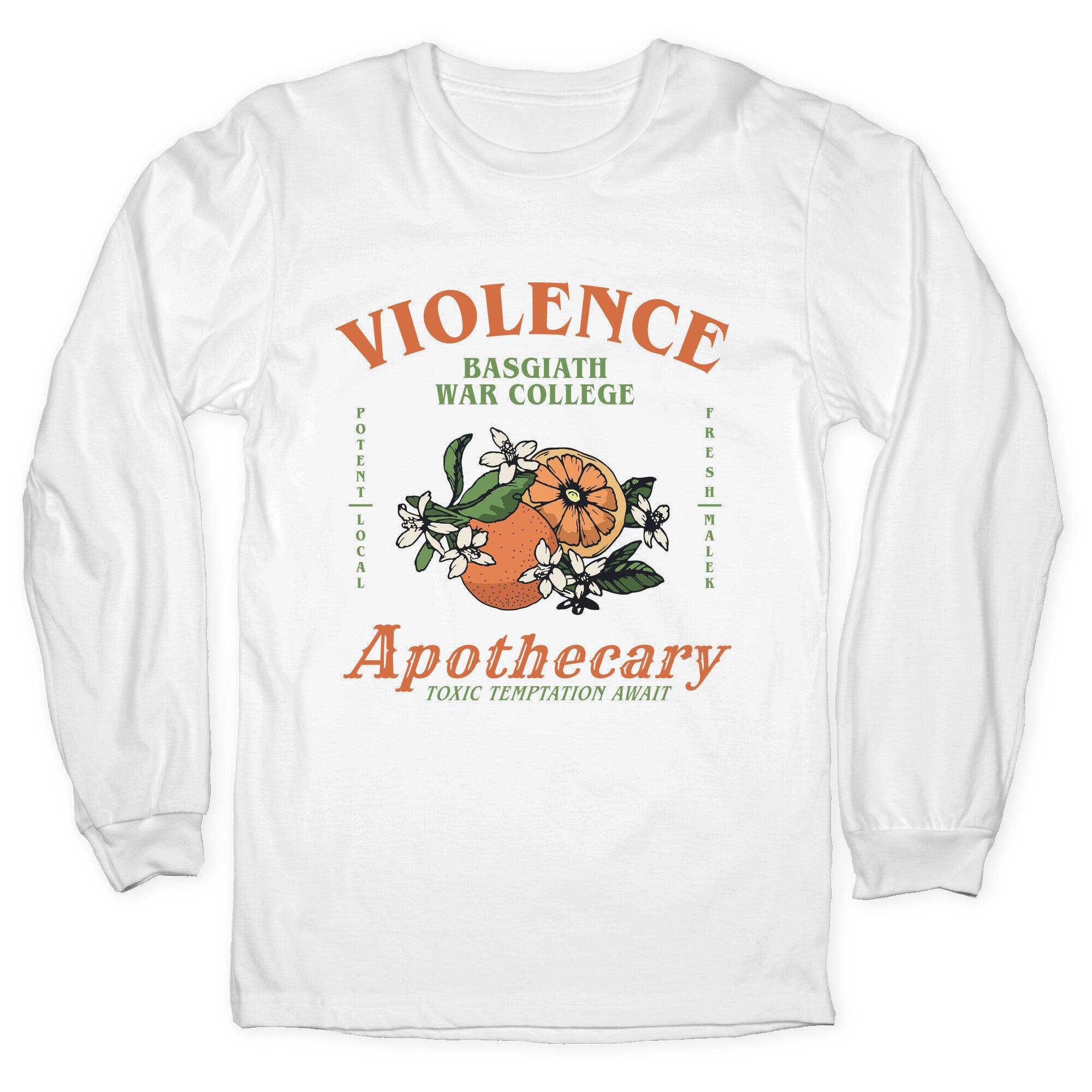 Fourth Wing Violence Apothecary Longsleeve Tee