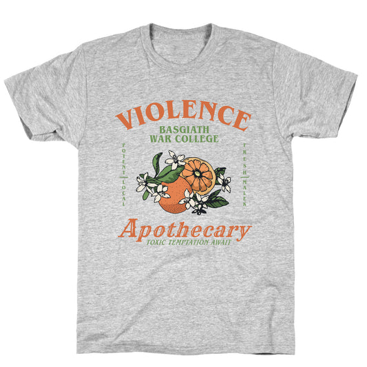 Fourth Wing Violence Apothecary T-Shirt