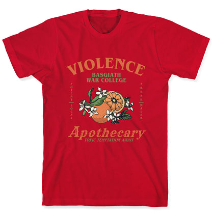 Fourth Wing Violence Apothecary T-Shirt