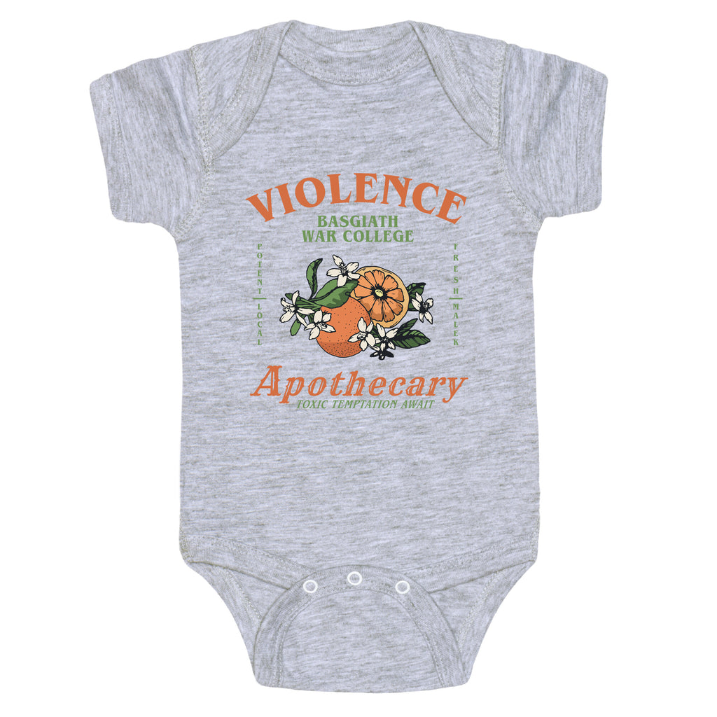 Fourth Wing Violence Apothecary Baby One-Piece