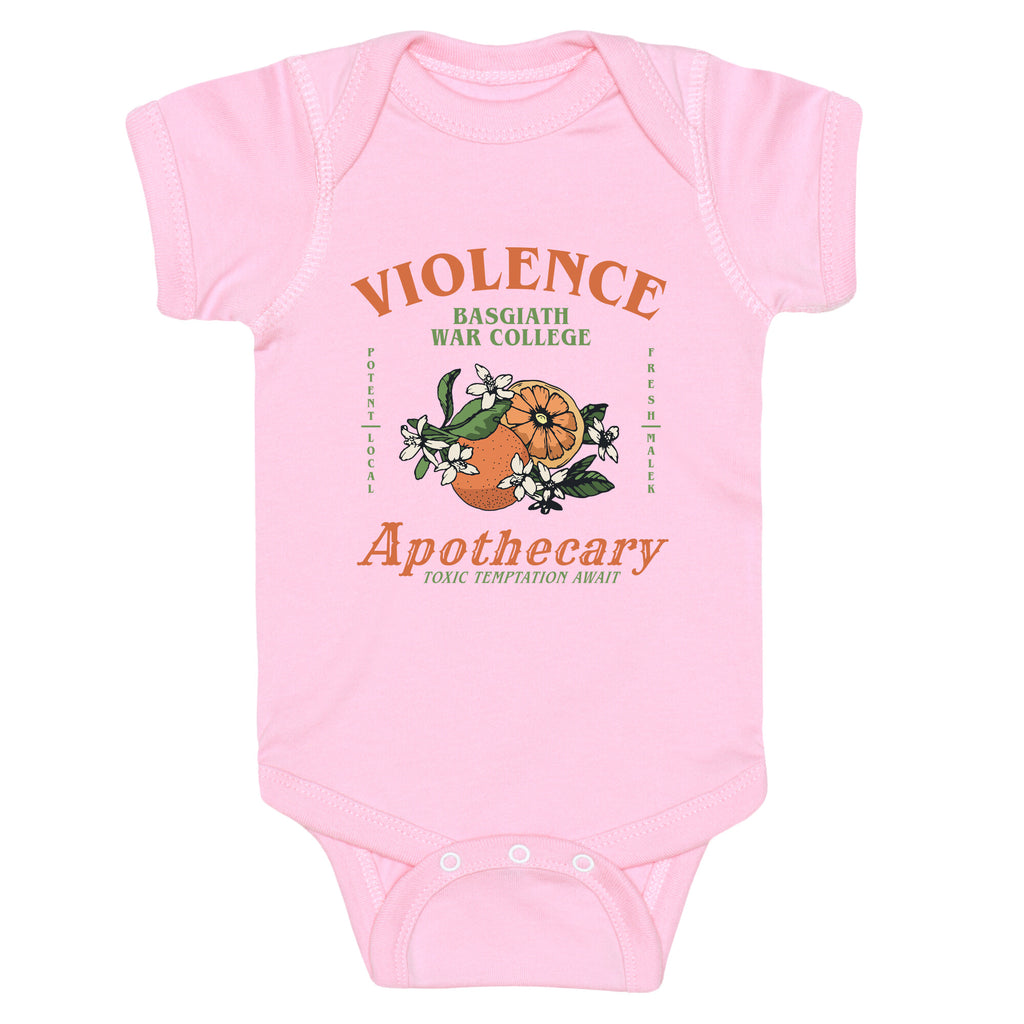 Fourth Wing Violence Apothecary Baby One-Piece