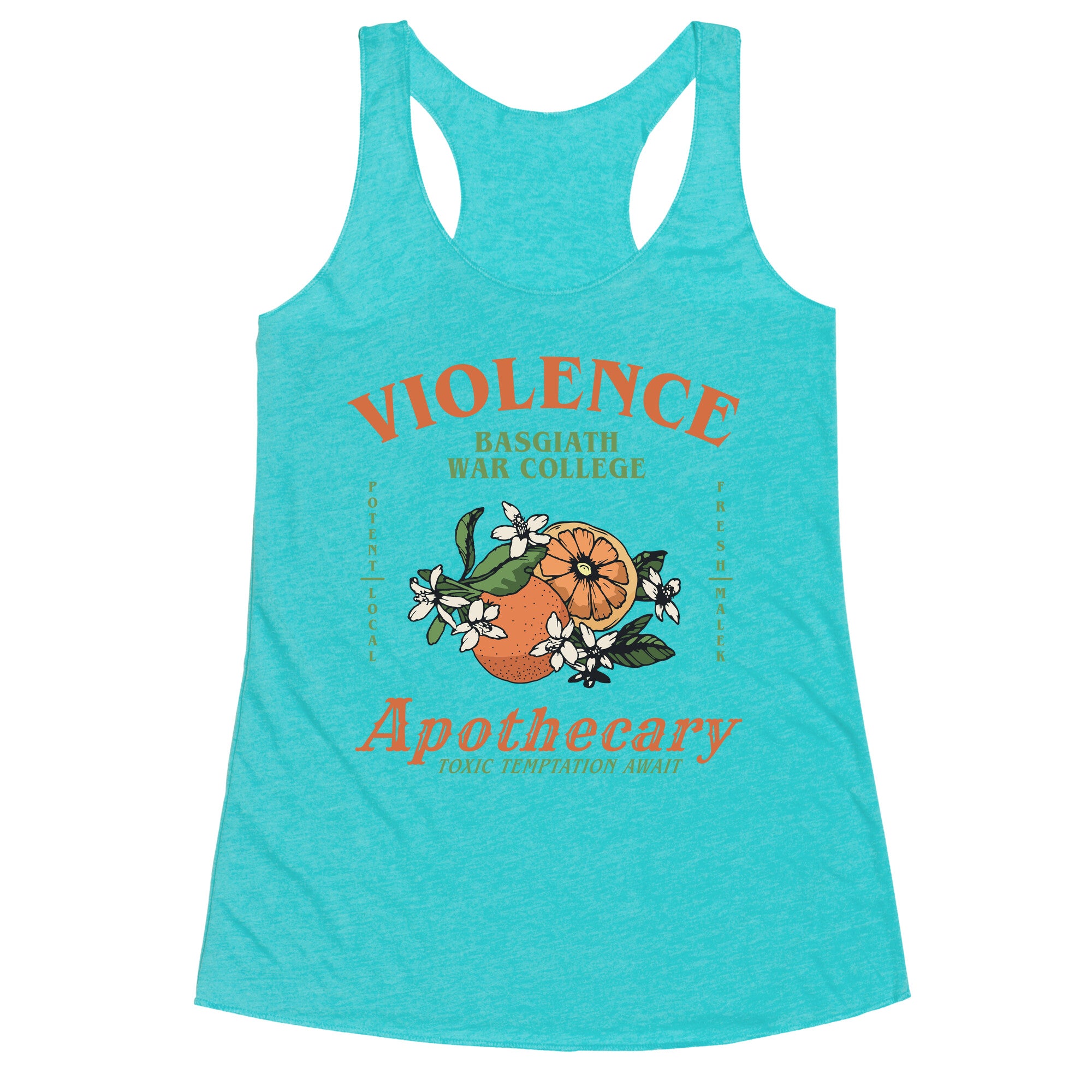 Fourth Wing Violence Apothecary Racerback Tank