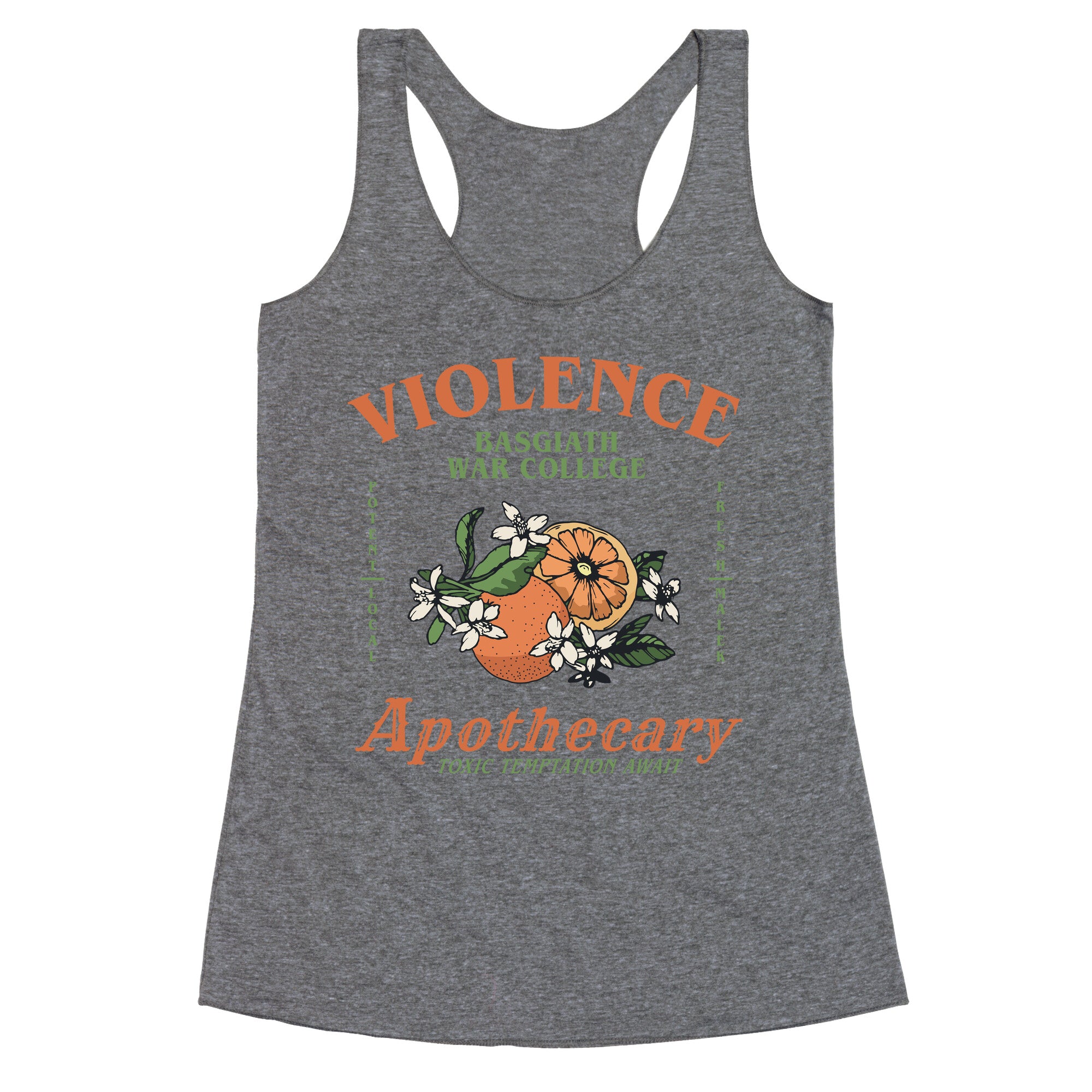 Fourth Wing Violence Apothecary Racerback Tank