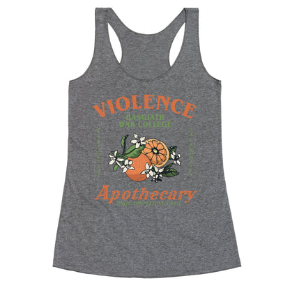 Fourth Wing Violence Apothecary Racerback Tank