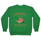 Fourth Wing Violence Apothecary Crewneck Sweatshirt
