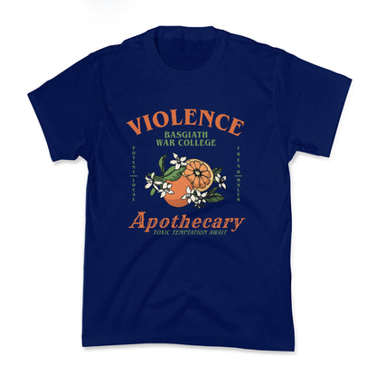 Fourth Wing Violence Apothecary Kids Tee