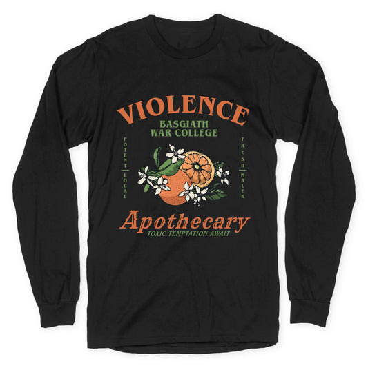 Fourth Wing Violence Apothecary Longsleeve Tee