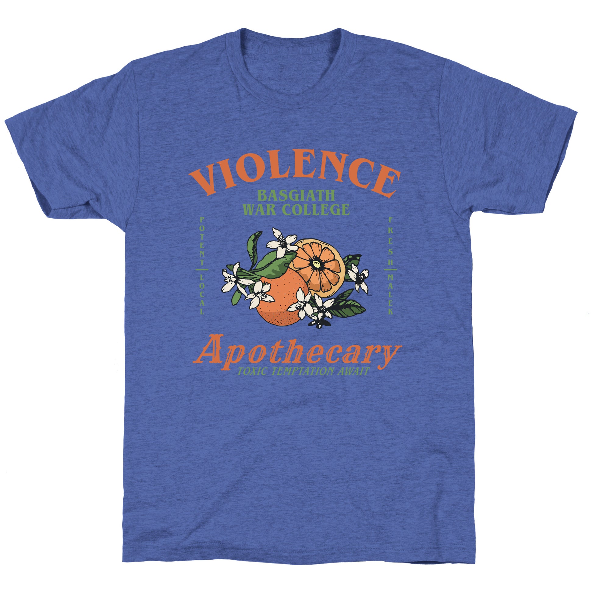 Fourth Wing Violence Apothecary Unisex Triblend Tee