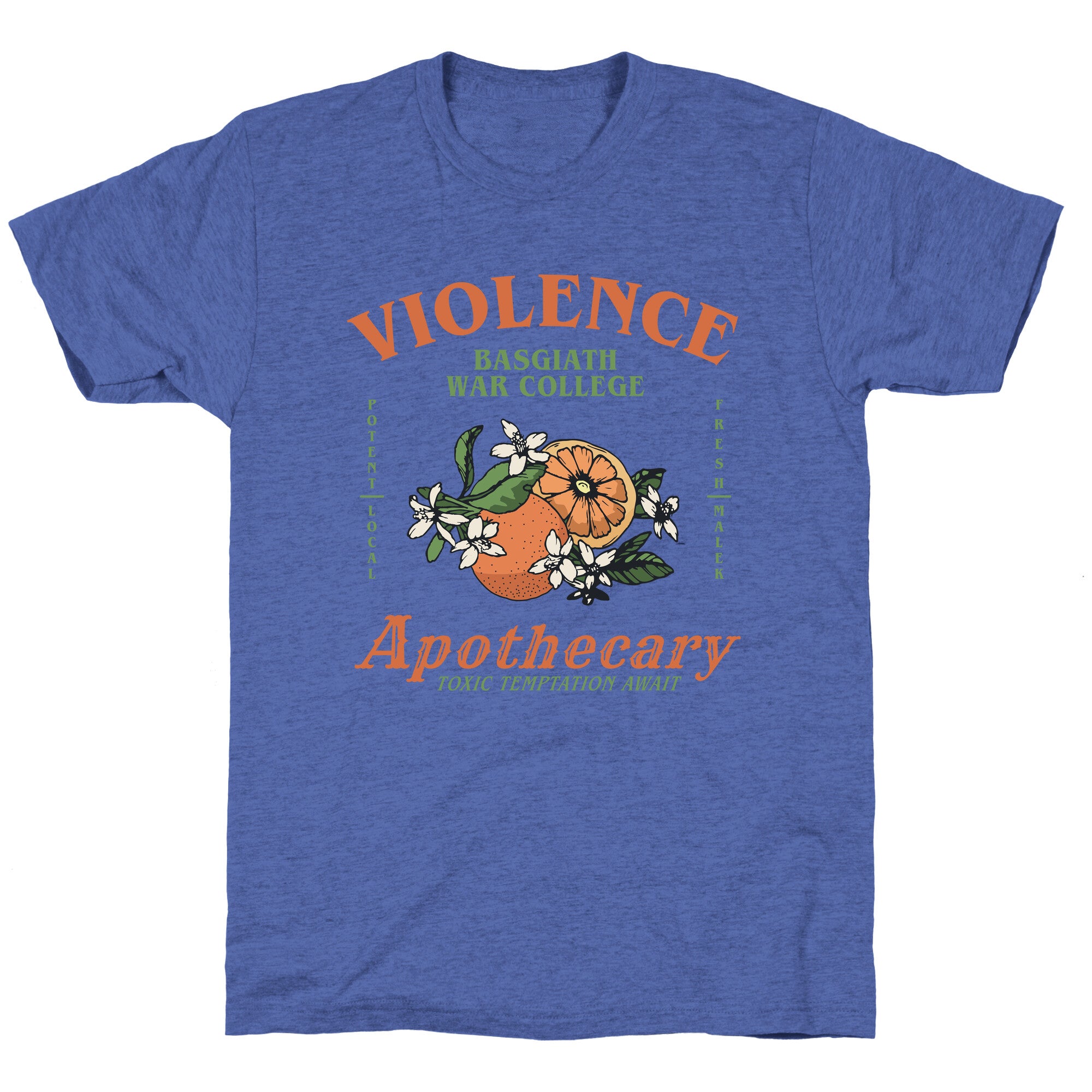 Fourth Wing Violence Apothecary Unisex Triblend Tee
