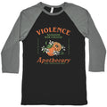 Fourth Wing Violence Apothecary Baseball Tee