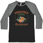 Fourth Wing Violence Apothecary Baseball Tee