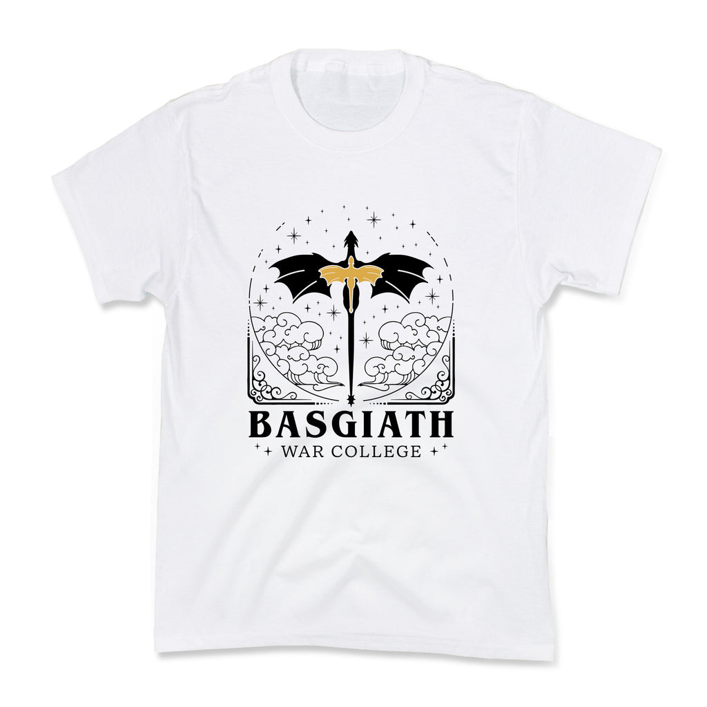 Fourth Wing Basgiath War College Kids Tee