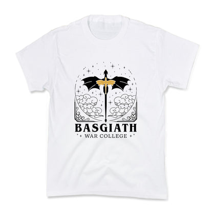 Fourth Wing Basgiath War College Kids Tee