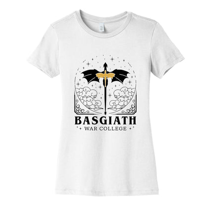 Fourth Wing Basgiath War College Womens Cotton Tee