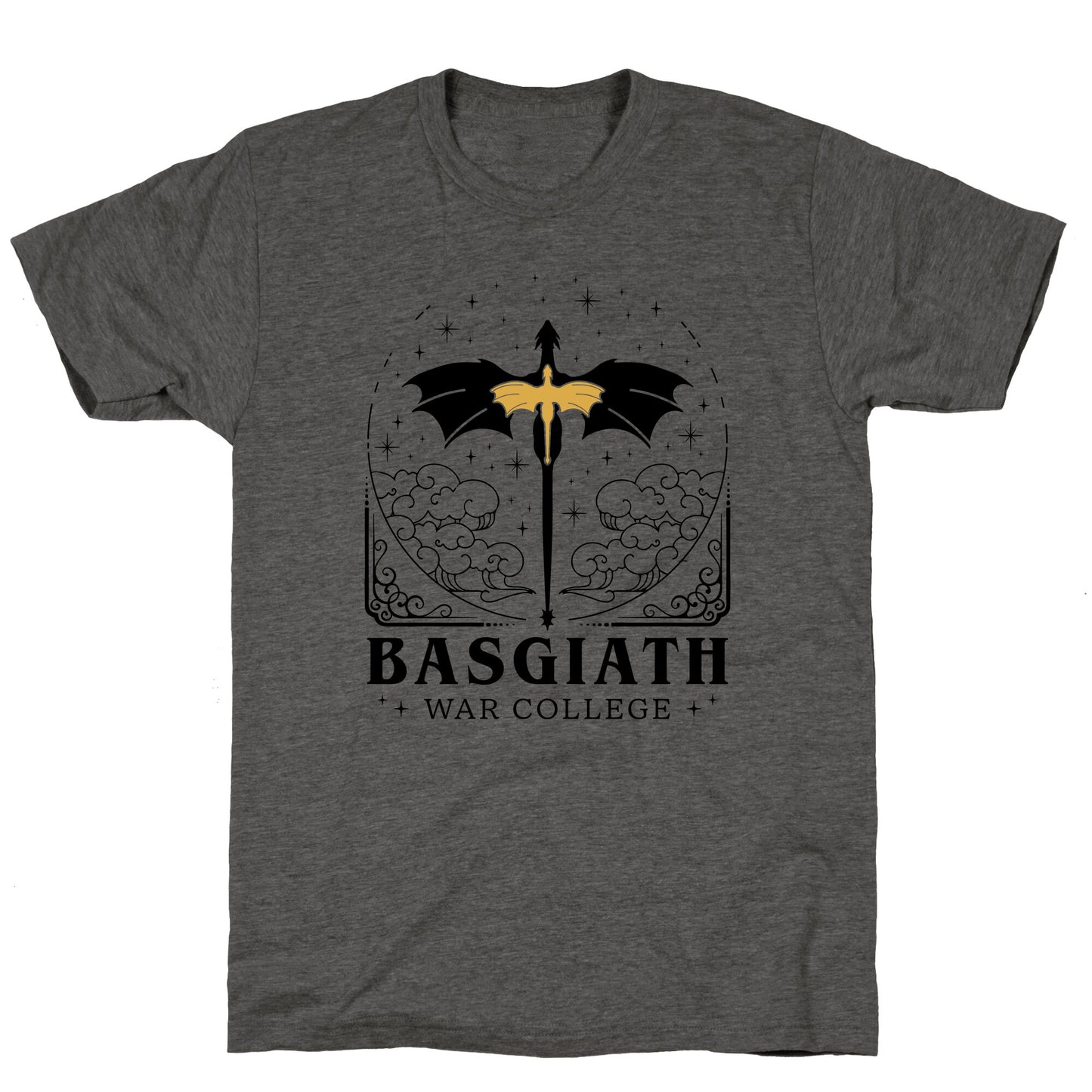 Fourth Wing Basgiath War College Unisex Triblend Tee