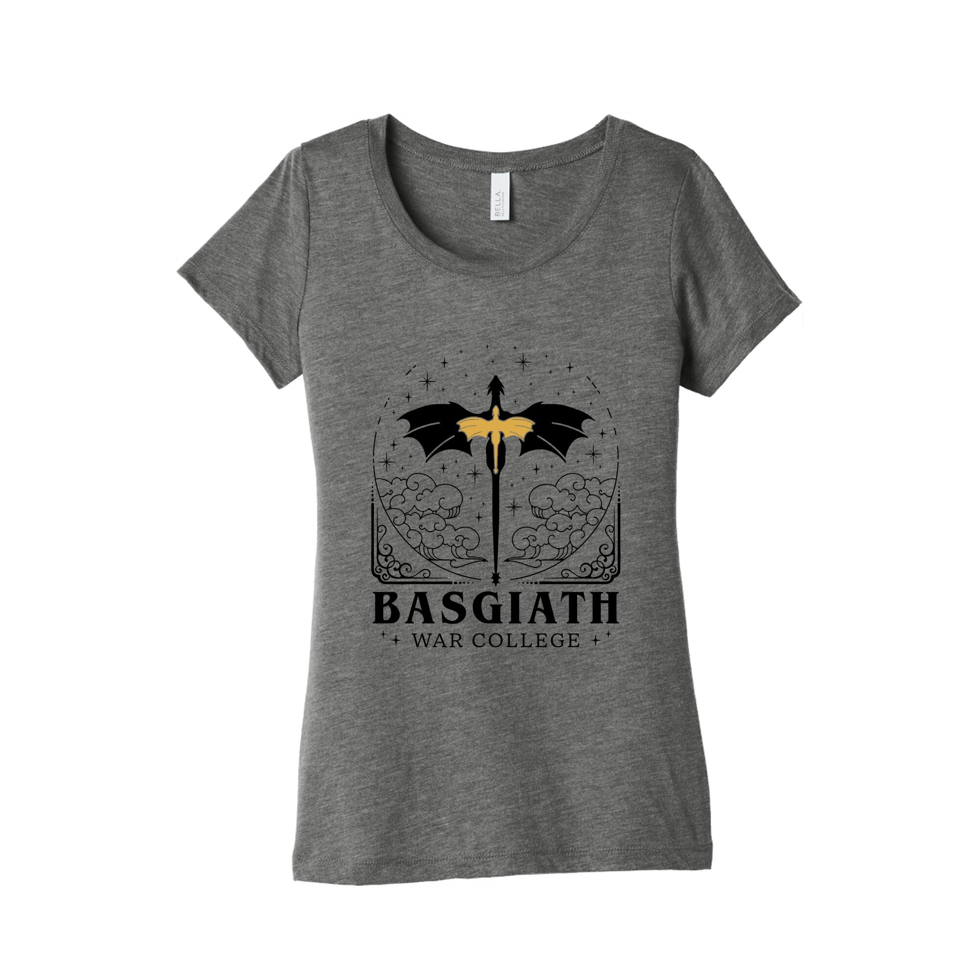 Fourth Wing Basgiath War College Womens Triblend Tee