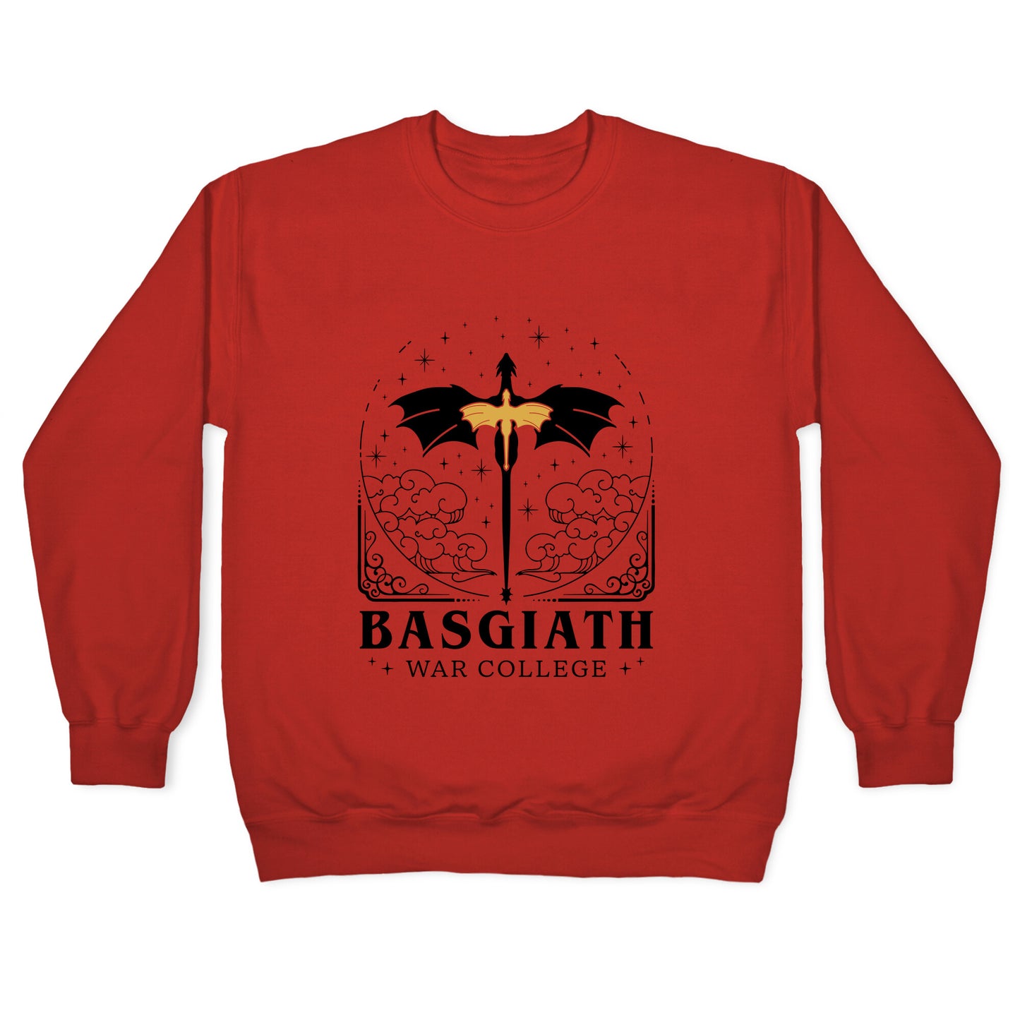 Fourth Wing Basgiath War College Crewneck Sweatshirt