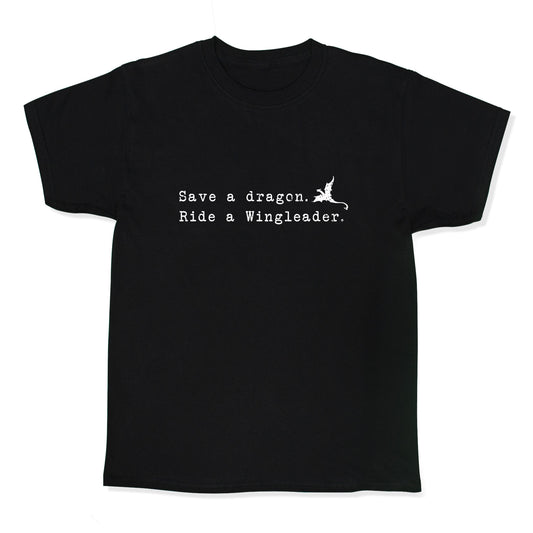 Fourth Wing Save a Dragon Kids Tee