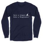 Fourth Wing Save a Dragon Longsleeve Tee