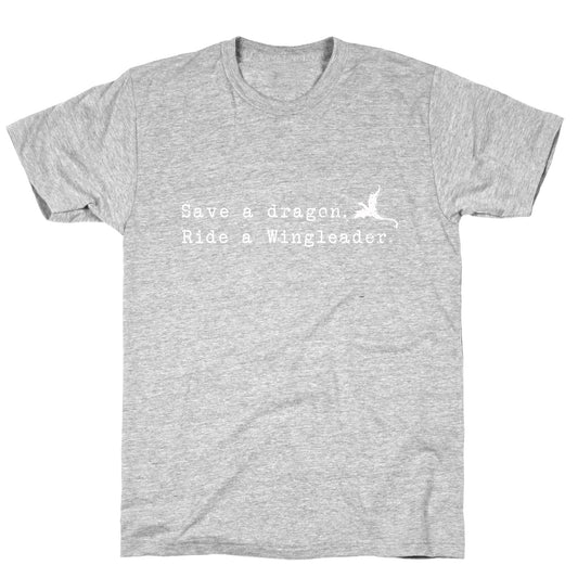 Fourth Wing Save a Dragon T-Shirt