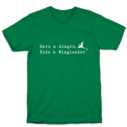 Fourth Wing Save a Dragon T-Shirt